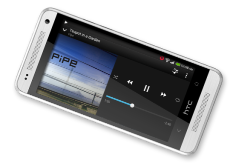 HTC One mini er utstyrt med stereohøyttalere og dedikert forsterker fra Beats Audio.