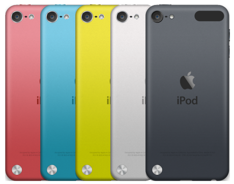 Den kommende iPad mini kan få bakcover i forskjellige farger - slik som 5. generasjons iPod touch.