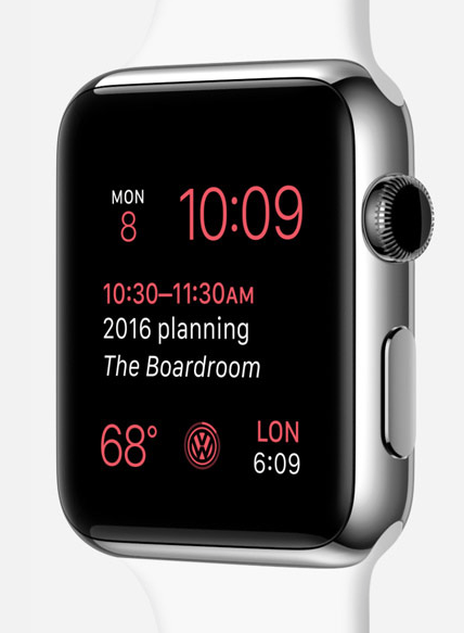 Time Travel på Apple Watch. Foto: Apple