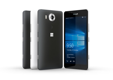 Lumia 650 er både lettere og slankere end forgængeren. Foto: Microsoft