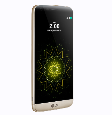 Den nye topmodellen LG G5. Foto: LG