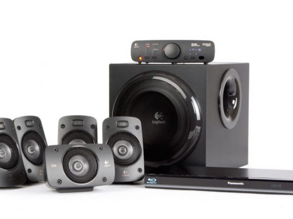Panasonic DMP-BDT110 + Logitech Z906