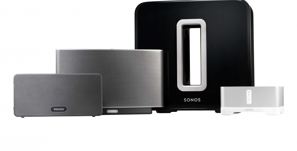 Trådløs subwoofer fra Sonos