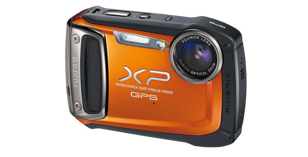 Fujifilm XP150 Orange Front Left