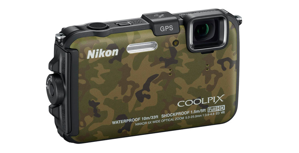 nikon AW100 CM front34r
