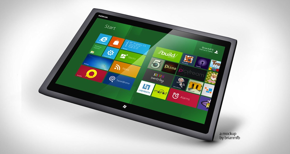 Windows 8 tablet fra Microsoft?