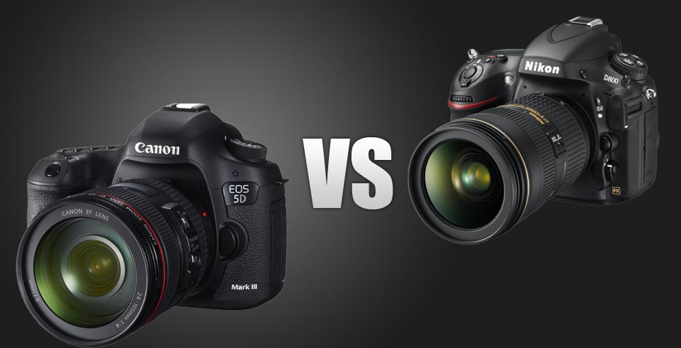 Nikon D800 FX vs Canon EOS 5D mk III