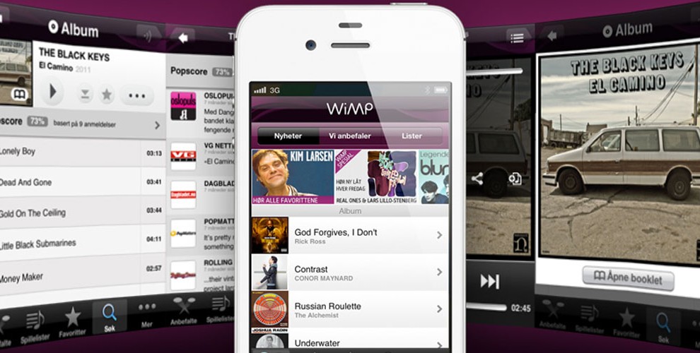 Ny opdatering af WiMP til iPhone og iPad