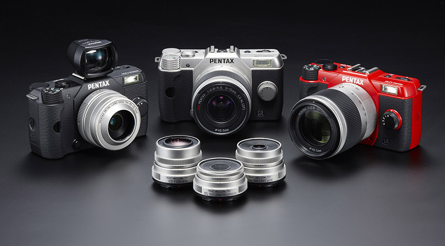 Lille bitte Pentax-kamera