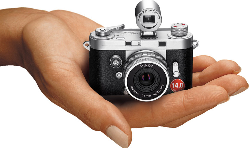 Mikrokamera med 14 megapixels