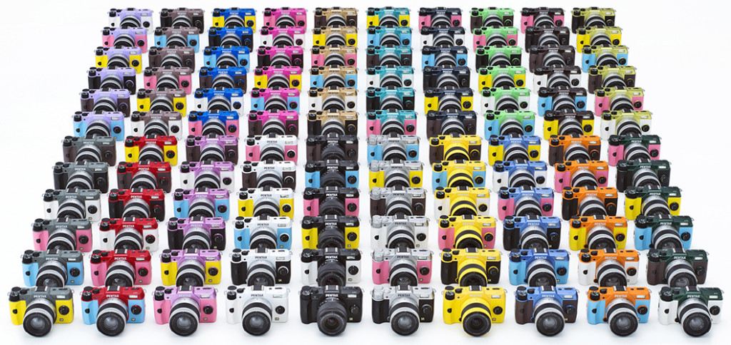 Farverig nyankommer fra Pentax