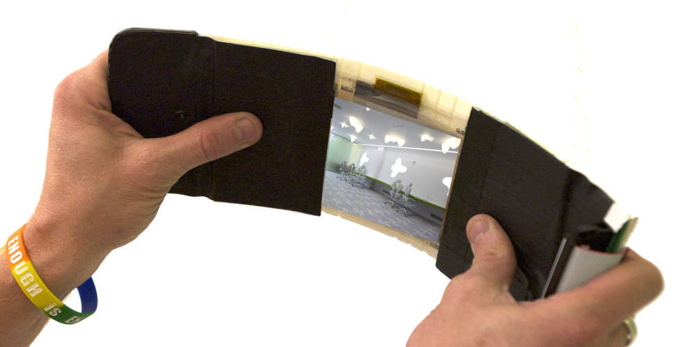 Perfekte panoramaskud med bøjeligt kamera