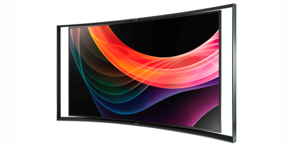 Samsung først ude med krumme OLED-tv
