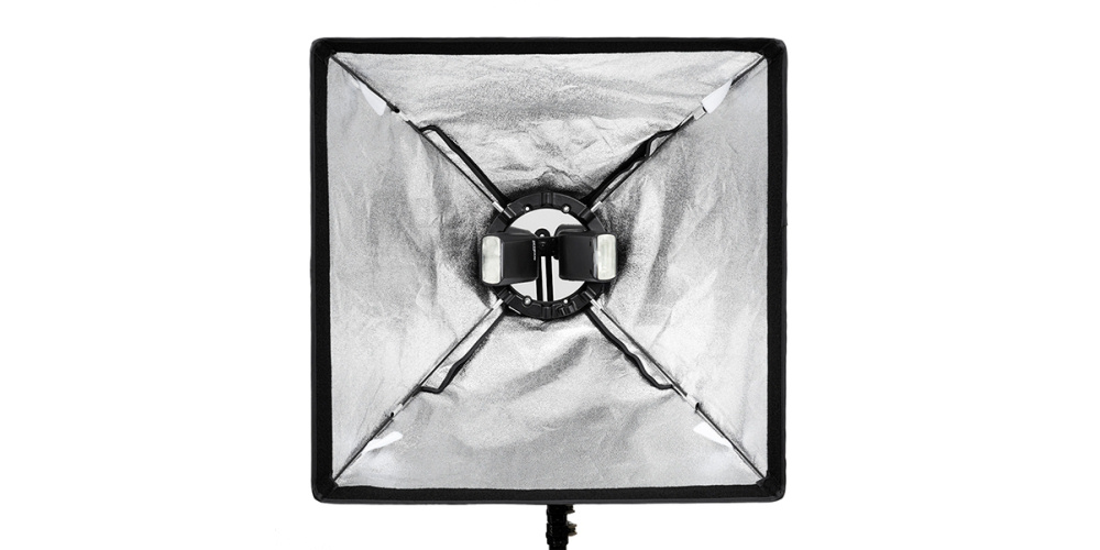 Softboks til brug med standardblitz