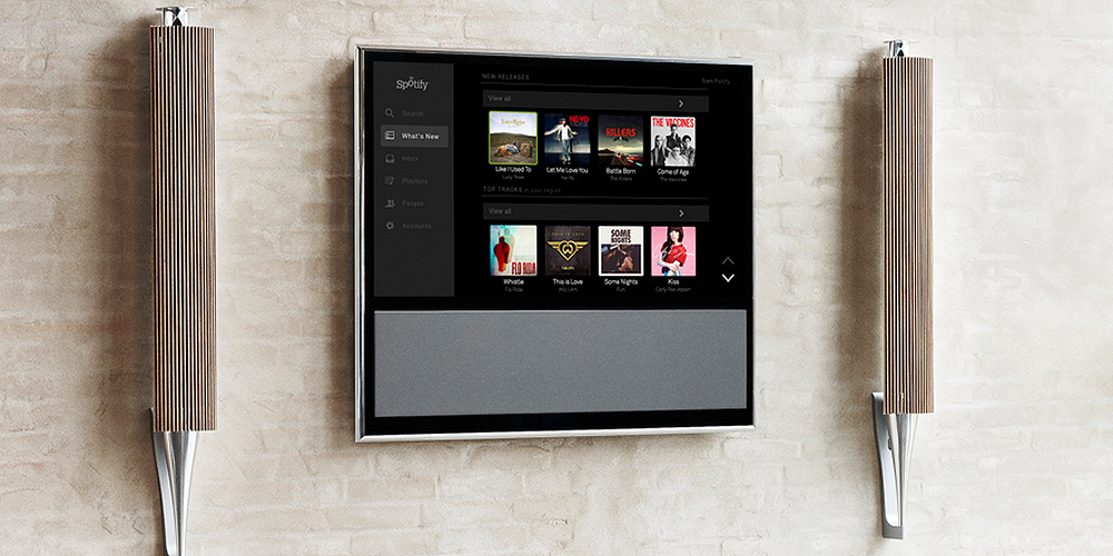Nu fungerer Spotify på B&O-fjernsyn