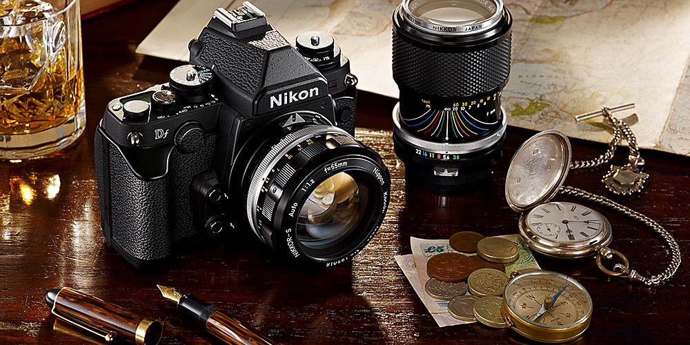 Retro-Nikon med sensor i fuldformat
