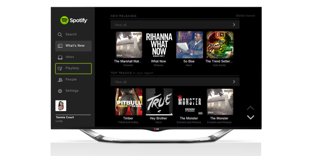 Spotify og Skylanders på smart-tv fra LG
