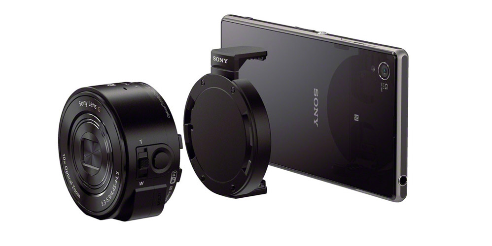 Sony Cyber-shot DSC-QX10 og QX100