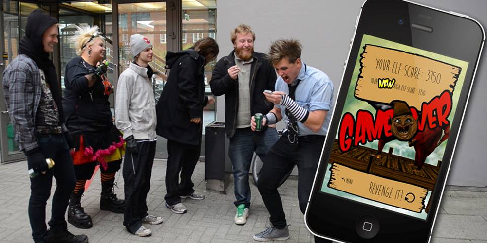 Skræm livet af en nisse
