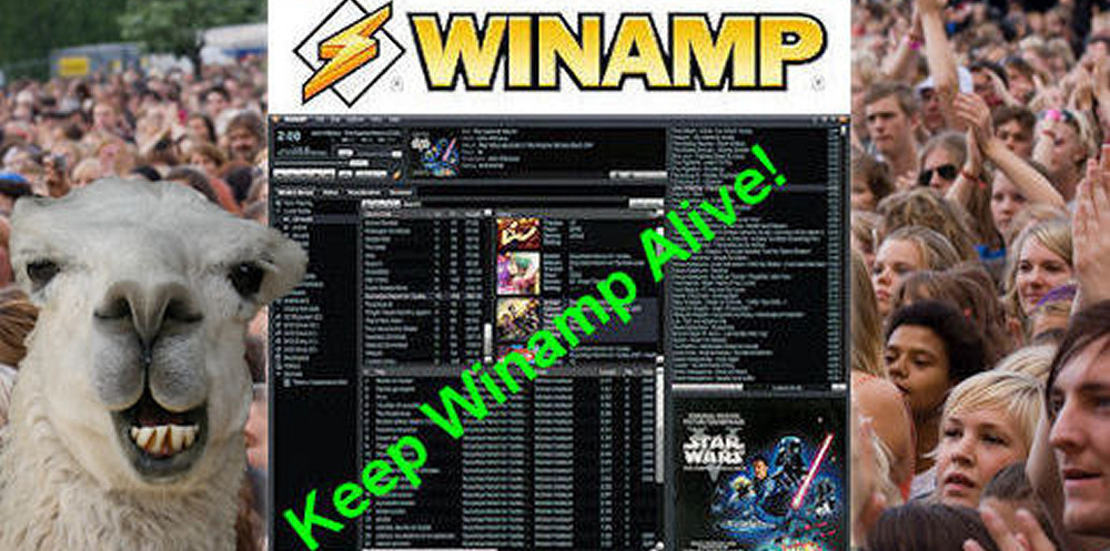 46.000 personer vil redde Winamp