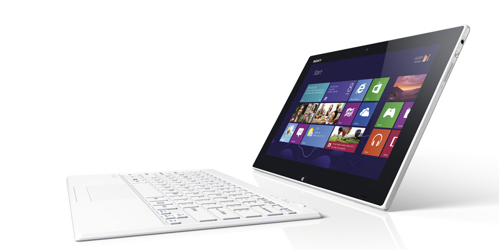 Sony VAIO Tap 11 W white background