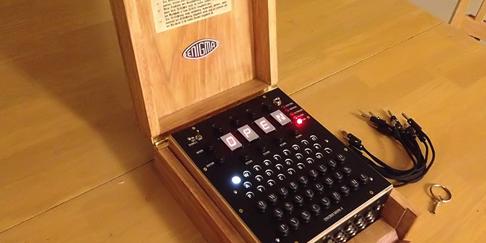 Få din egen Enigma-kodemaskine