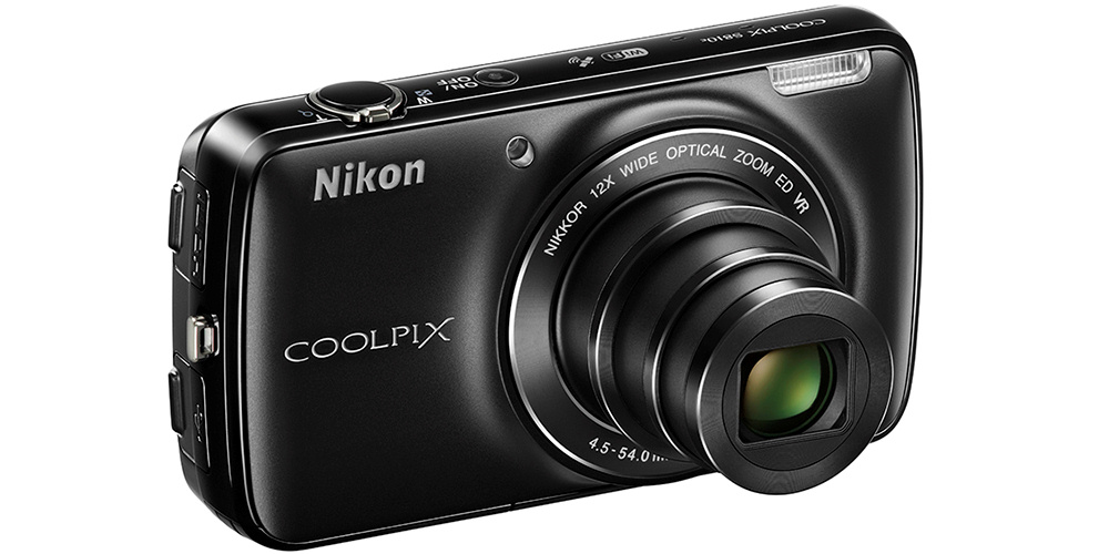 Kompakt Nikon med Android