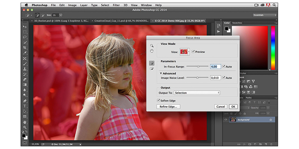 Lav bedre portrætter med Photoshop