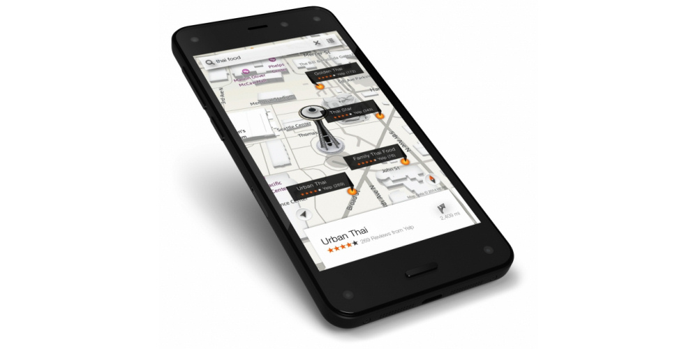 Amazons debuttelefon har 3D-skærm