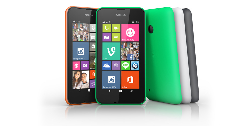 Første Lumia-telefon under 100€