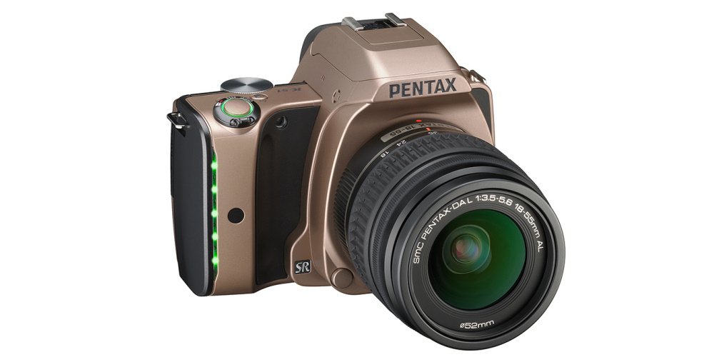 Farverigt systemkamera fra Pentax