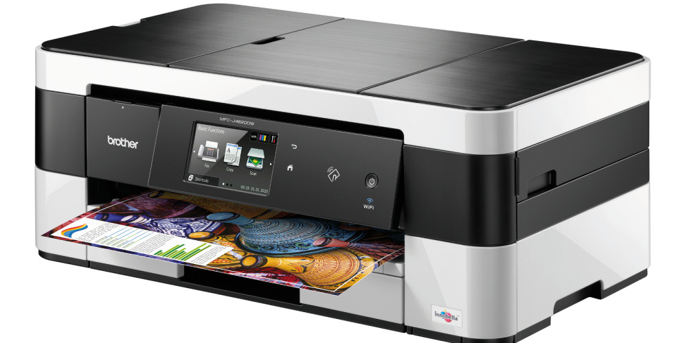 Hjemme-blækprinter til store armbevægelser