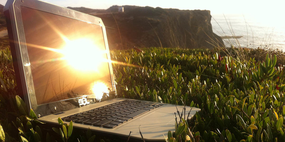 Offroad-laptop får al sin energi fra solen