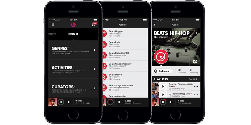 Apples musiktjeneste bliver indbygget i iOS