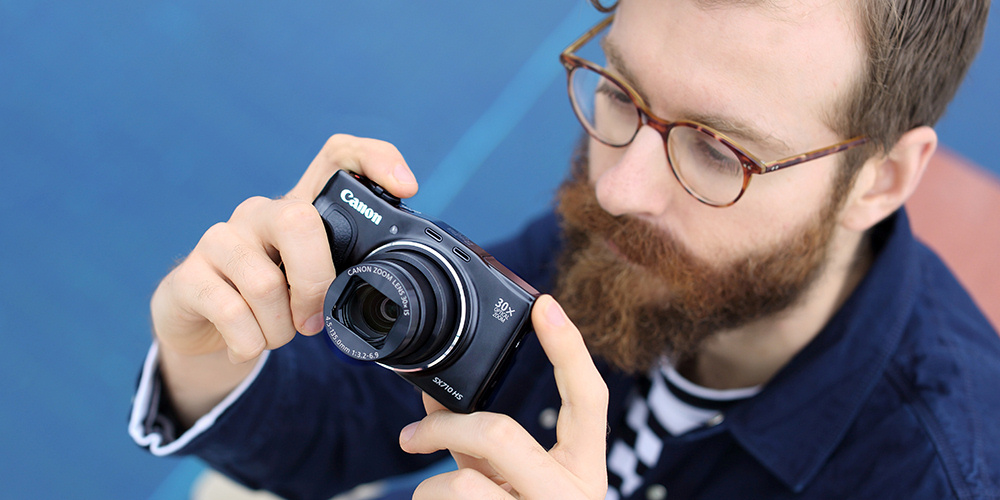 Syv nye kompakte Canon’er