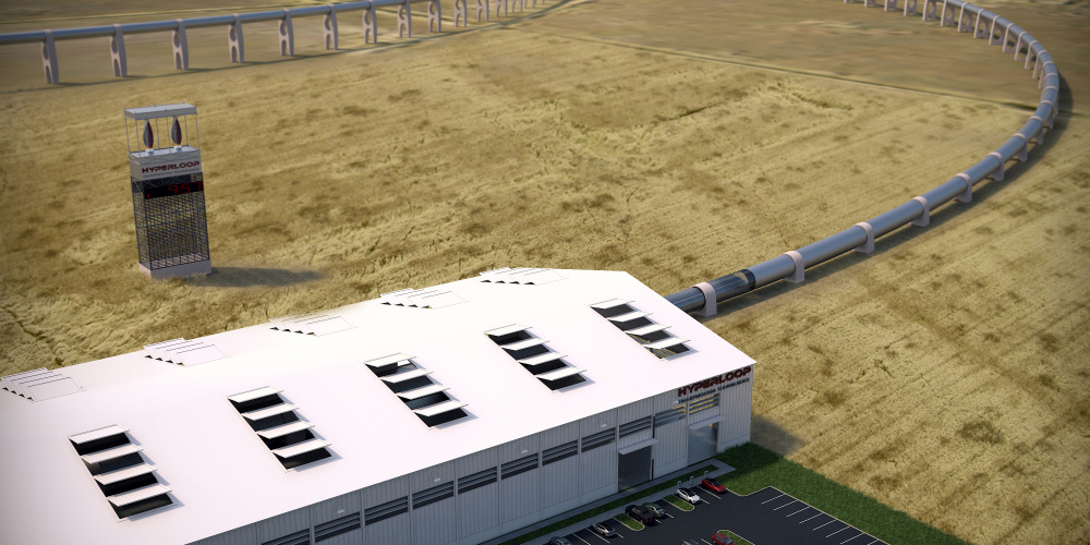 Hyperloop-byggeriet starter i 2016