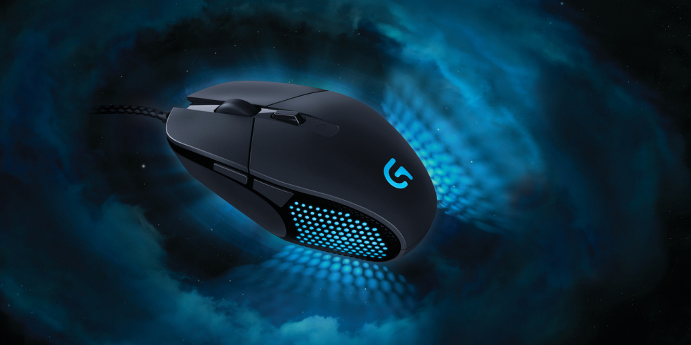 Farvestrålende spilmus fra Logitech