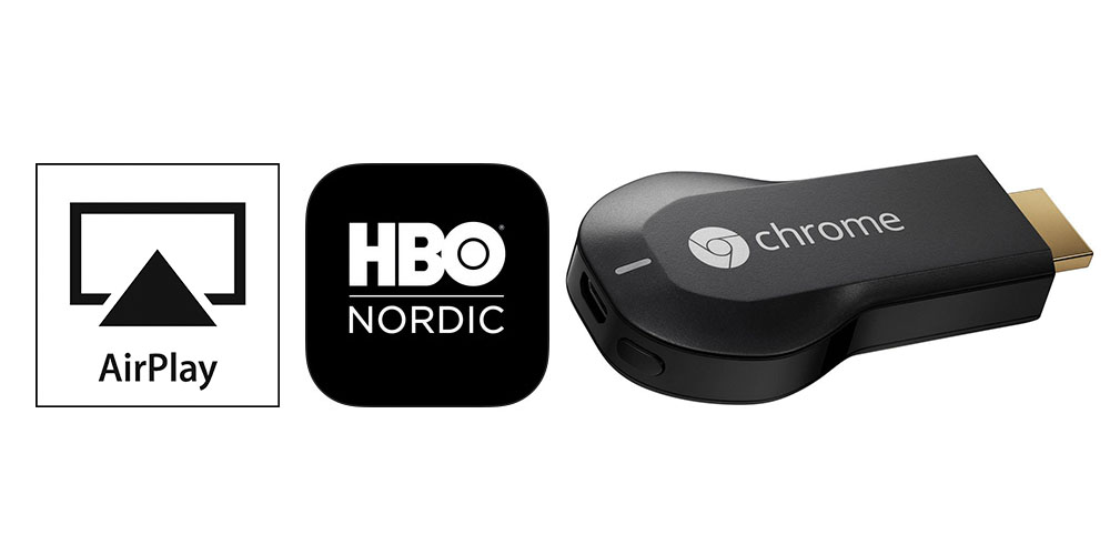 risiko skjorte træt Chromecast med HBO Nordic