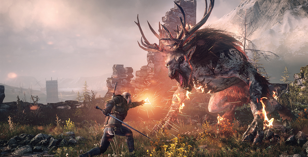 2457637 the witcher 3 wild hunt geralt vs fiend1