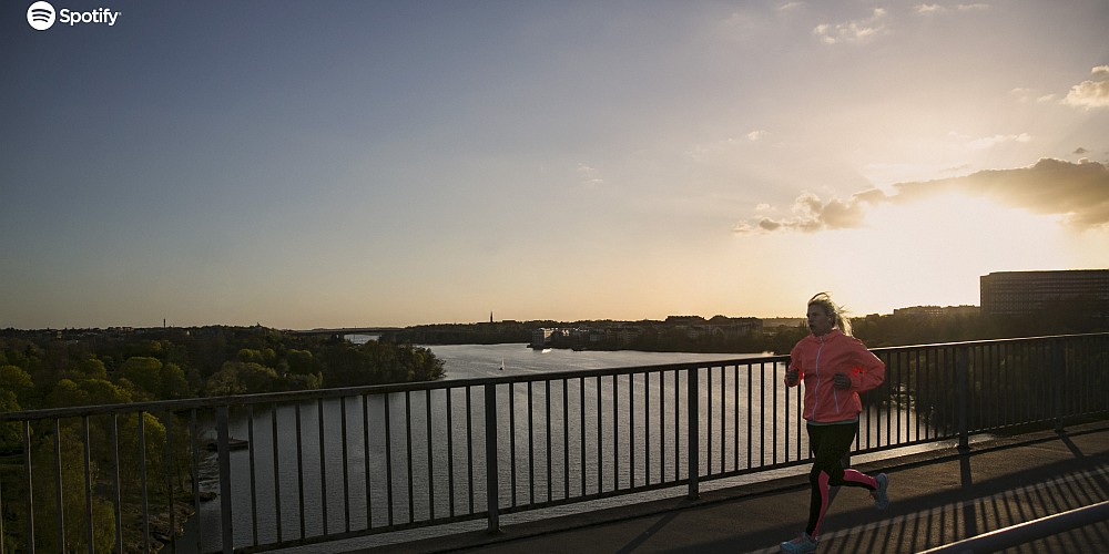Spotify til løbetræningen