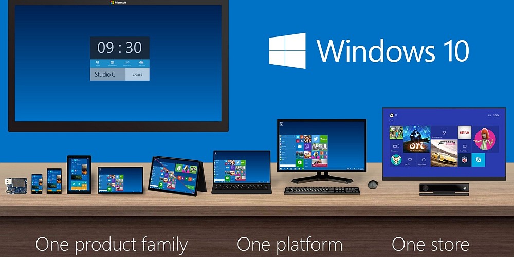 Windows 10 kommer i syv udgaver