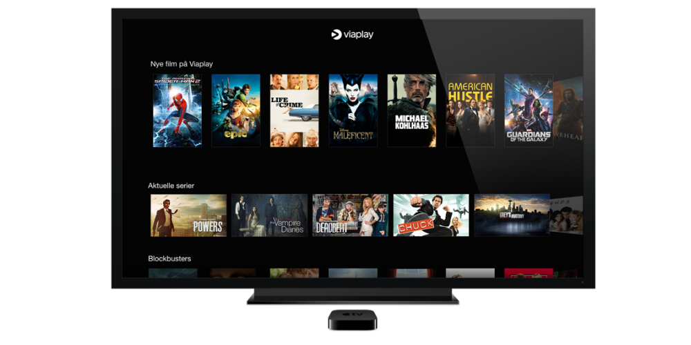 Viaplay kan nu også ses på Apple TV
