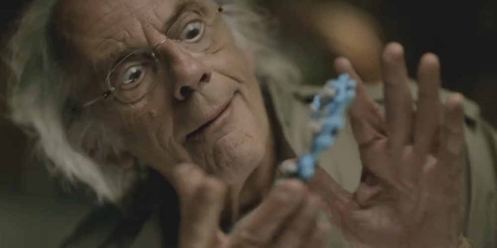 Doc Brown er tilbage fra fremtiden – i Lego