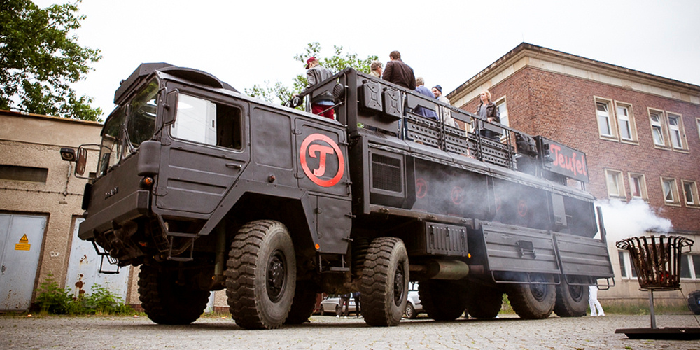 Rullende festival på otte hjul