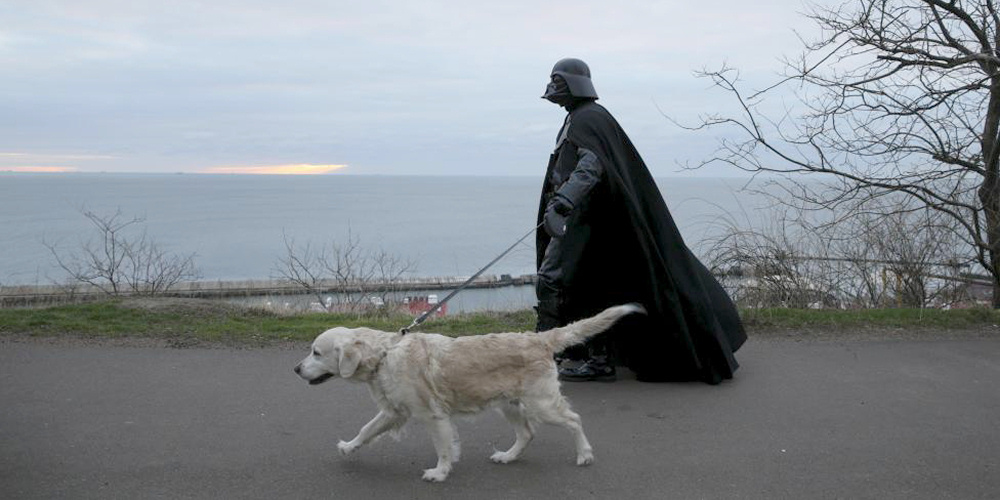 Darth Vader vil være præsident i Ukraine