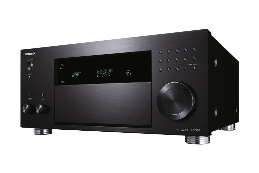 Onkyo TX-RZ900 4 Onkyo TX RZ900 front skrå black