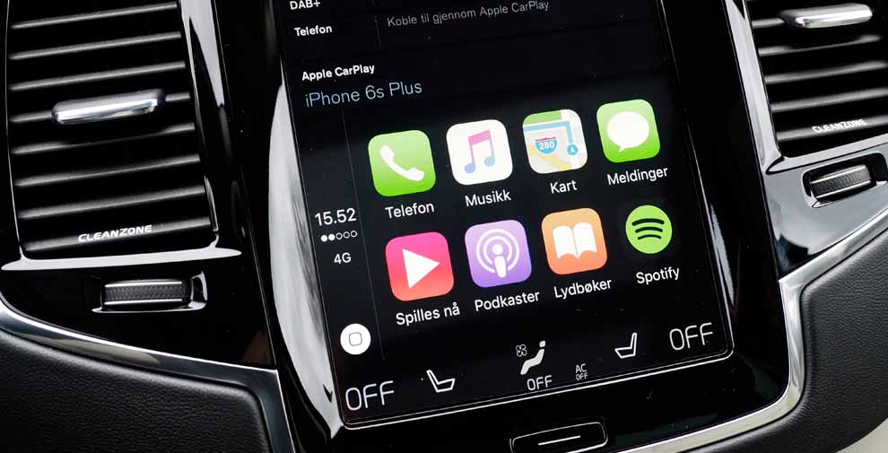 Apple CarPlay Volvo