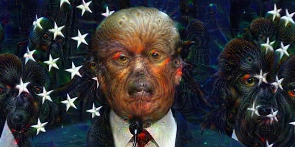 Deep Dream gør Trump endnu skumlere