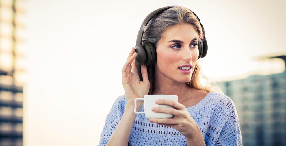 Trådlösa hörlurar 990