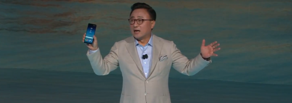 Galaxy Note 8 afsløret i New York